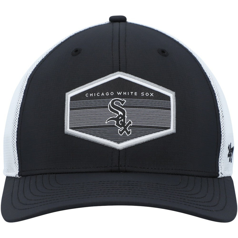 Chicago White Sox '47 Burgess Trucker Snapback Hat - Black/White - 47 brand Online