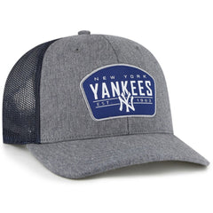 New York Yankees '47 Slate Trucker Snapback Hat - Charcoal/Navy - 47 brand Lifestyle