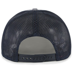 New York Yankees '47 Slate Trucker Snapback Hat - Charcoal/Navy - 47 brand Lifestyle