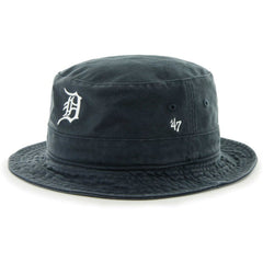 Detroit Tigers '47 Primary Bucket Hat - Navy - 47 brand on Sale