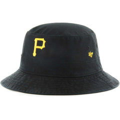 Pittsburgh Pirates '47 Primary Bucket Hat - Black - 47 brand Lifestyle
