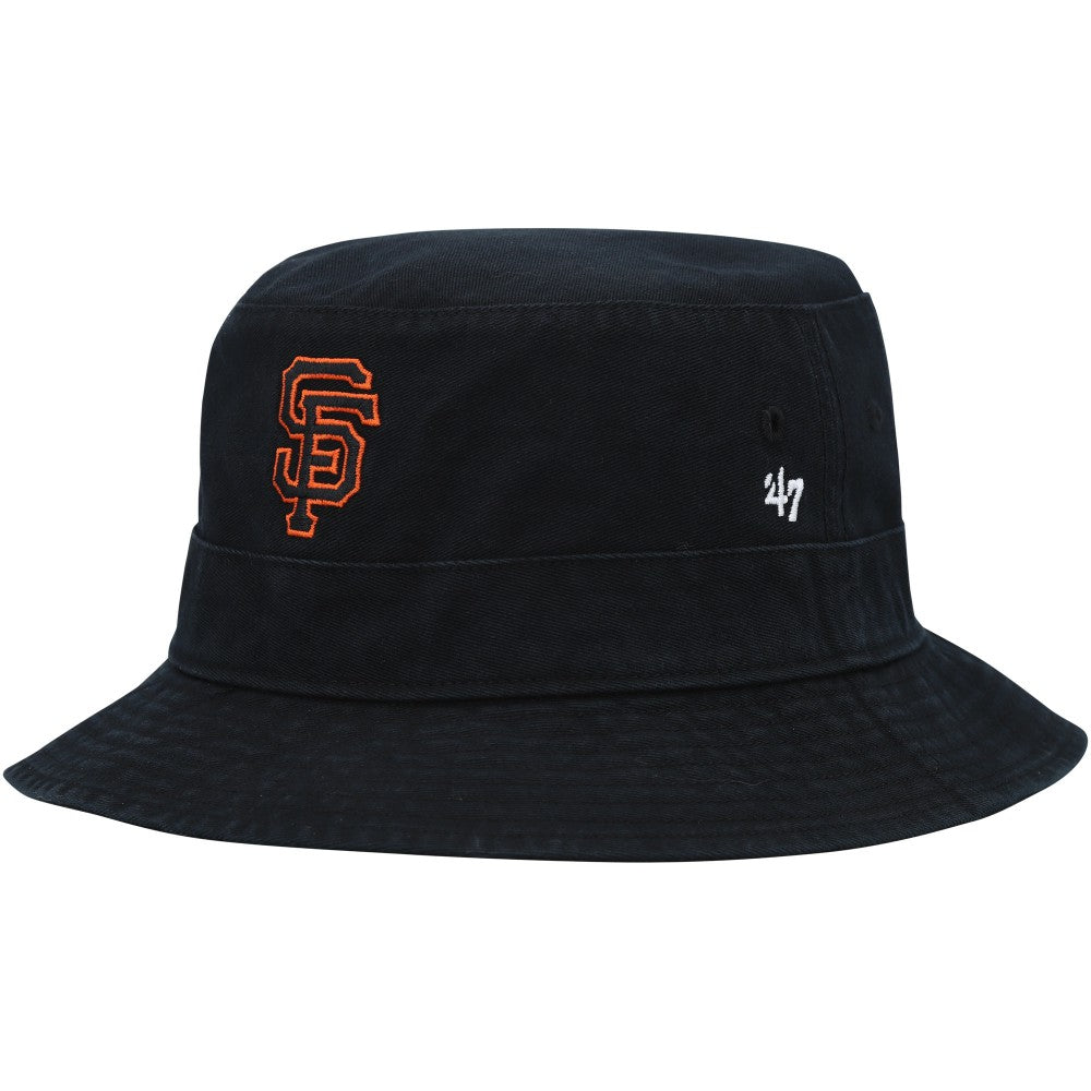 San Francisco Giants '47 Primary Bucket Hat - Black - 47 brand on Sale