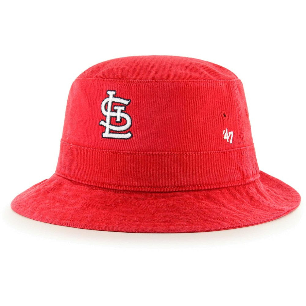 St. Louis Cardinals '47 Primary Bucket Hat - Red - 47 brand Sale