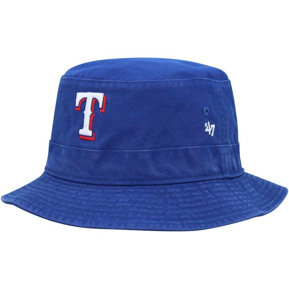 Texas Rangers '47 Primary Bucket Hat - Royal - 47 brand Online