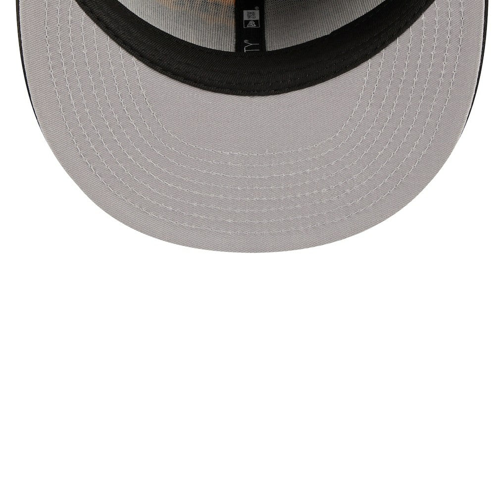 Golden State Warriors Pop Front 59FIFTY Fitted Hat for sale Black/Royal | New Era