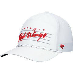 Detroit Red Wings '47 Downburst Hitch Adjustable Hat - White - NHL 200021834
