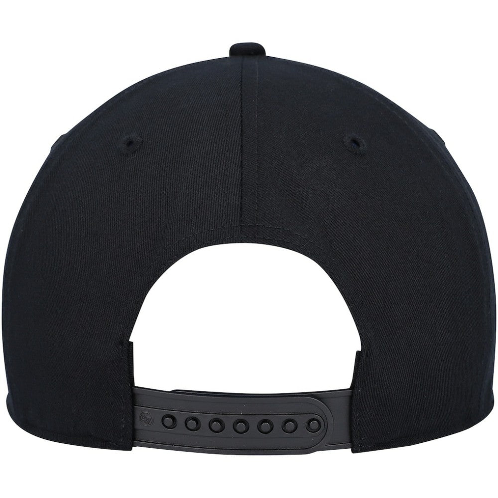 Boston Bruins '47 Primary Hitch Snapback Hat - Black - NHL 200021861