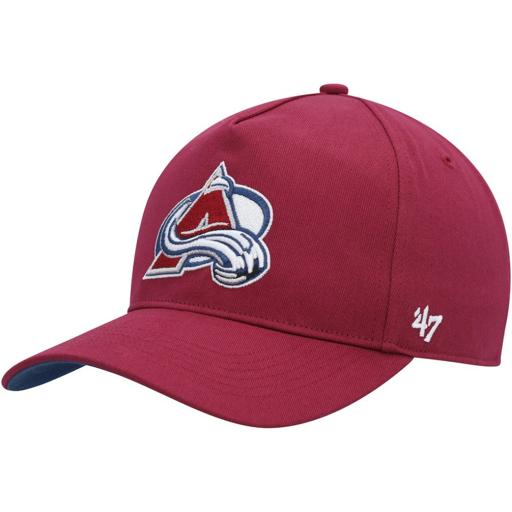 Colorado Avalanche '47 Primary Hitch Snapback Hat - Burgundy - NHL 200021866