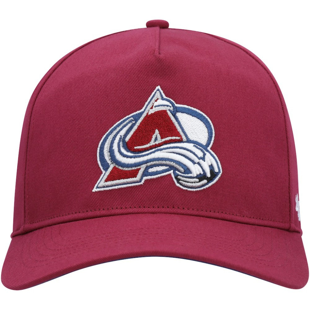 Colorado Avalanche '47 Primary Hitch Snapback Hat - Burgundy - NHL 200021866