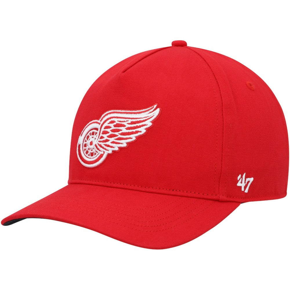 Detroit Red Wings '47 Primary Hitch Snapback Hat - Red - NHL 200021868