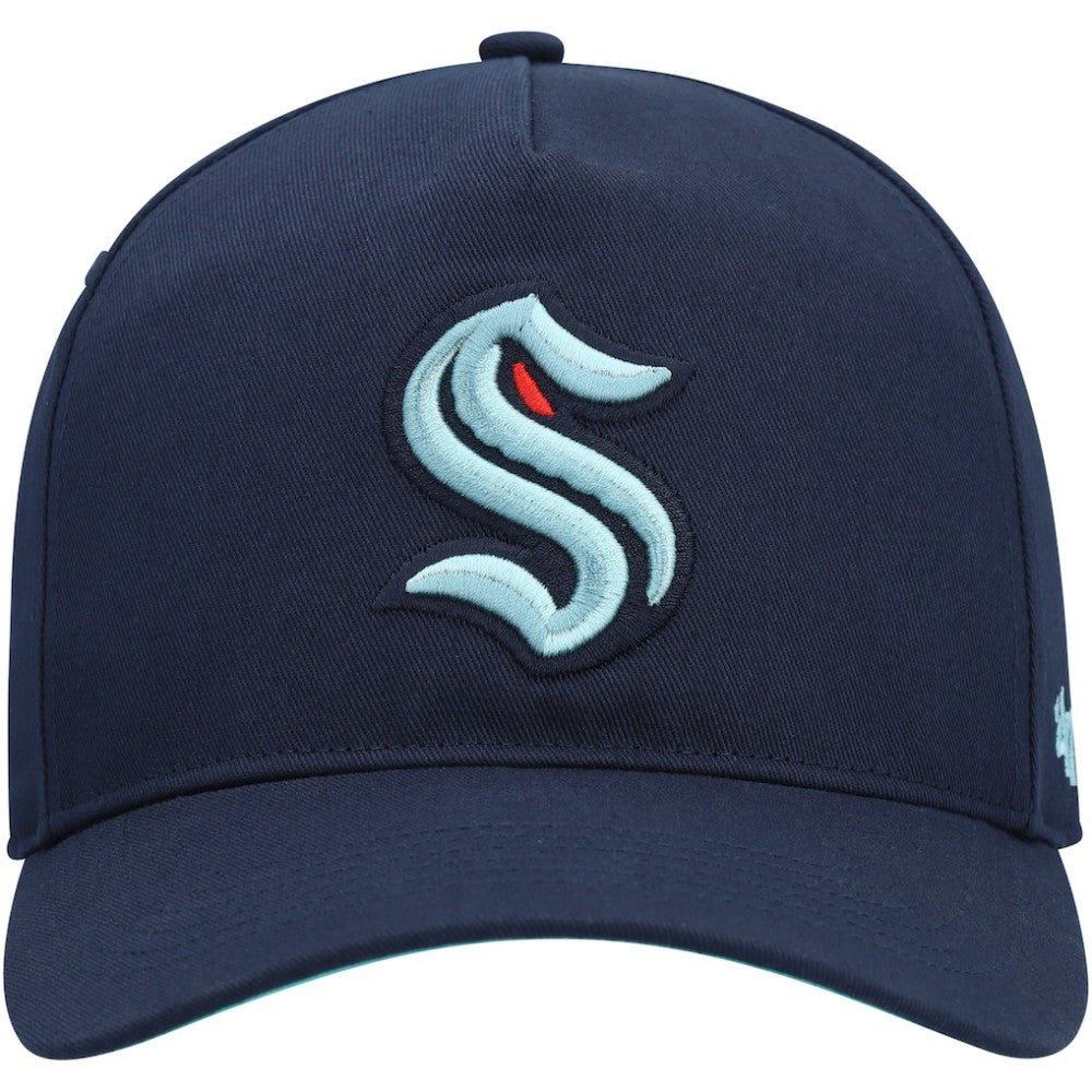 Seattle Kraken '47 Primary Hitch Snapback Hat - Deep Sea Blue - NHL 200021881
