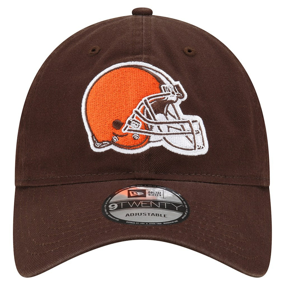 Cleveland Browns New Era Distinct 9TWENTY Adjustable Hat Brown