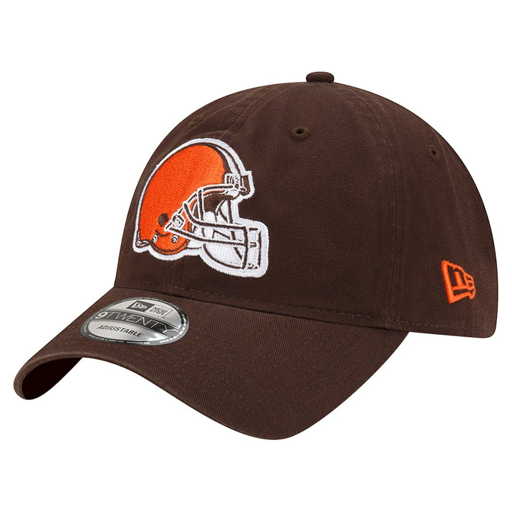 Cleveland Browns New Era Distinct 9TWENTY Adjustable Hat Brown