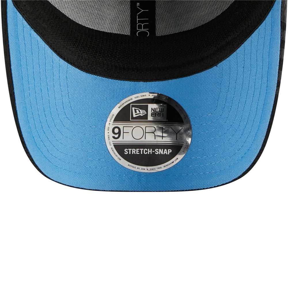 Tennessee Titans New Era Top Visor 9FORTY Adjustable Hat Black