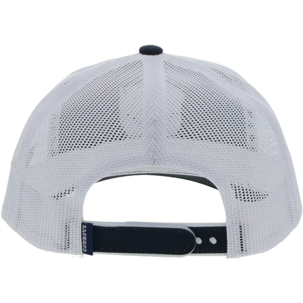 Dallas Cowboys HOOey Rope Flag Trucker Adjustable Hat Navy/White