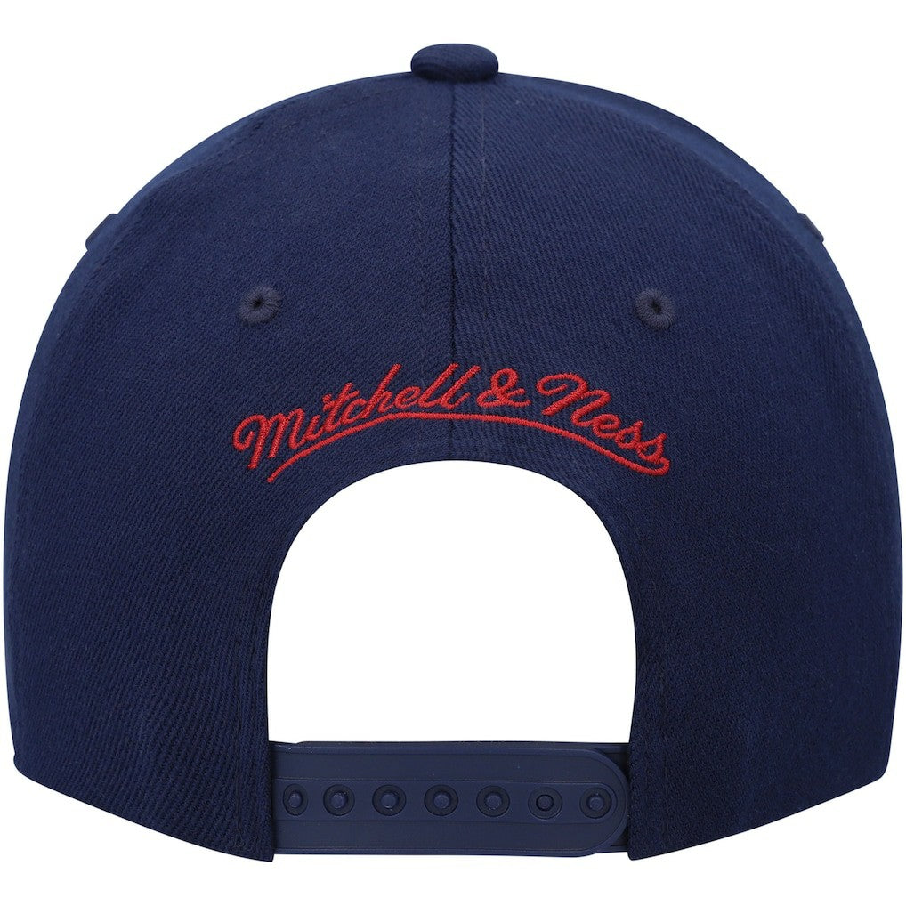 Denver Nuggets MVP Team Two-Tone 2.0 Stretch-Snapback Hat for sale Navy/Red | Mitchell & Ness for sale