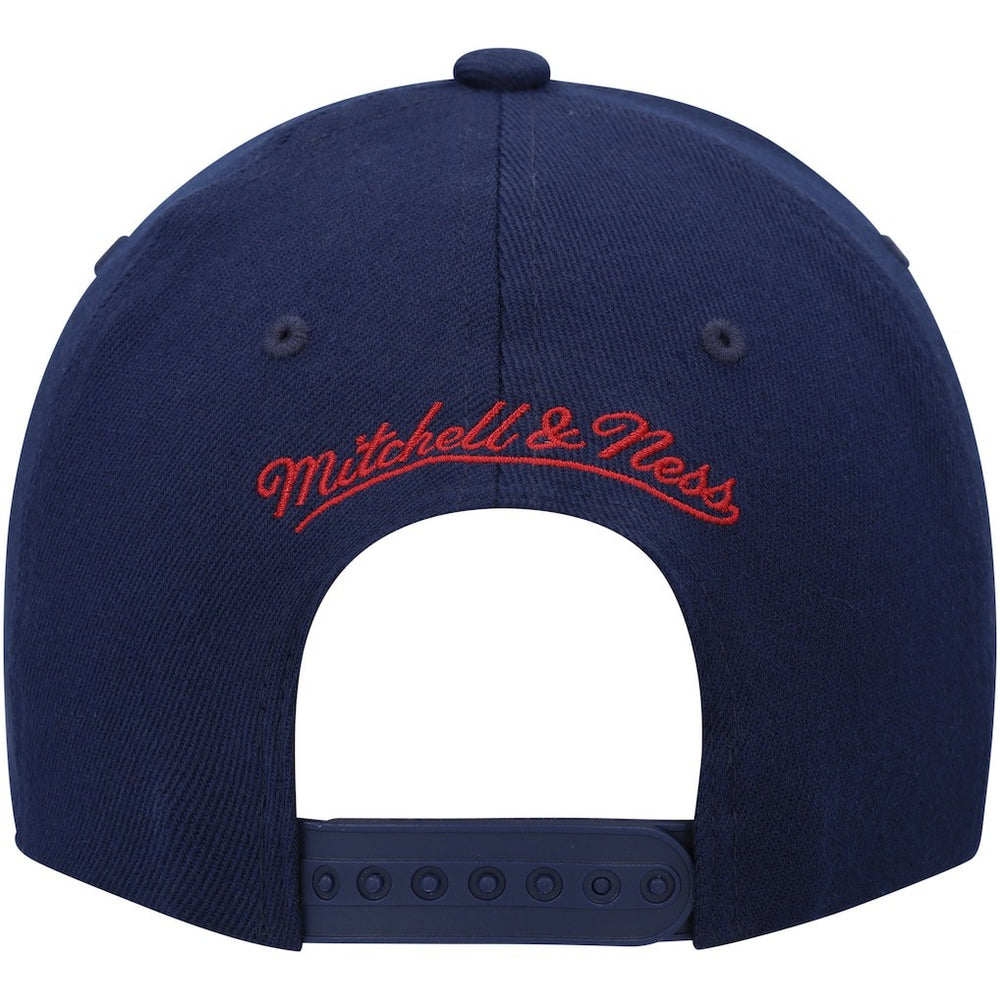 Denver Nuggets MVP Team Two-Tone 2.0 Stretch-Snapback Hat for sale Navy/Red | Mitchell & Ness for sale