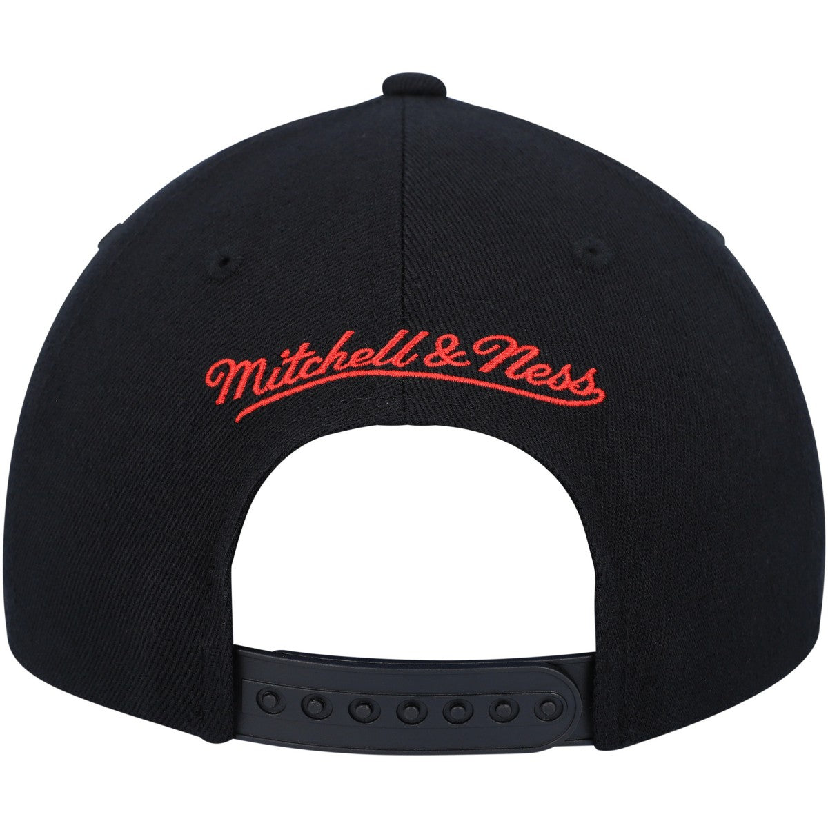 Toronto Raptors MVP Team Two-Tone 2.0 Stretch-Snapback Hat Black/Red | Mitchell & Ness Lifestyle