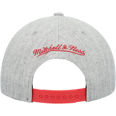 Miami Heat Hardwood Classics 2.0 Snapback Hat Heather Gray | Mitchell & Ness Near Me