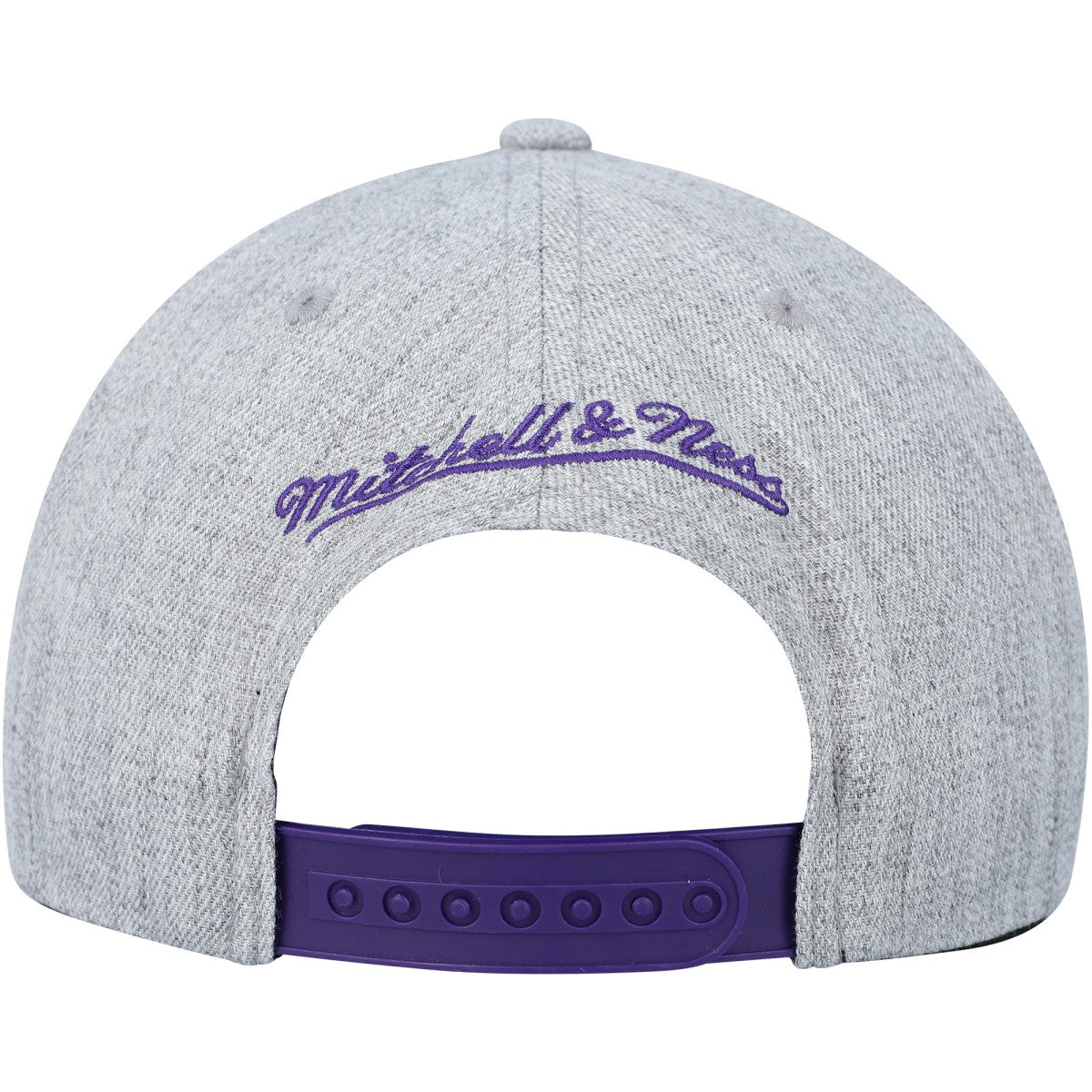 Toronto Raptors Hardwood Classics 2.0 Snapback Hat Heather Gray | Mitchell & Ness Near Me