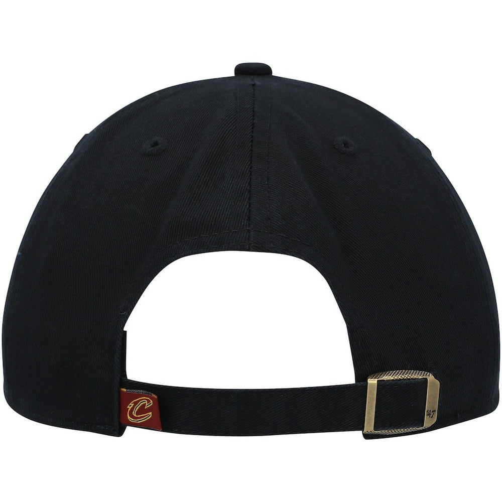 Cleveland Cavaliers '47 Core Logo Clean Up Adjustable Hat for sale Black | 47 brand US