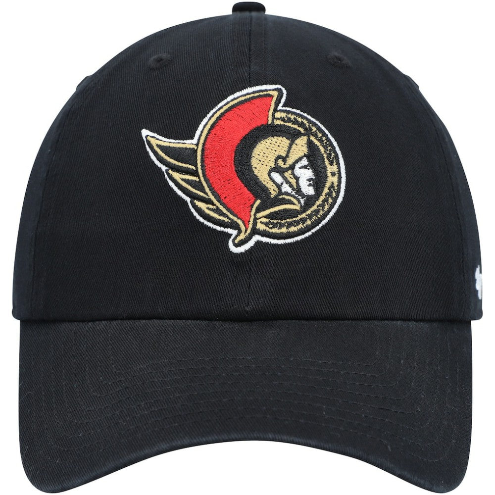 Ottawa Senators '47 Clean Up Adjustable Hat - Black - NHL 200022606