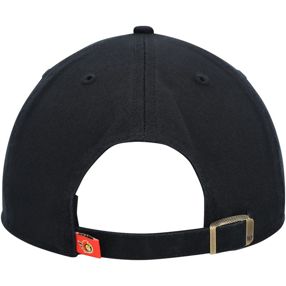 Ottawa Senators '47 Clean Up Adjustable Hat - Black - NHL 200022606