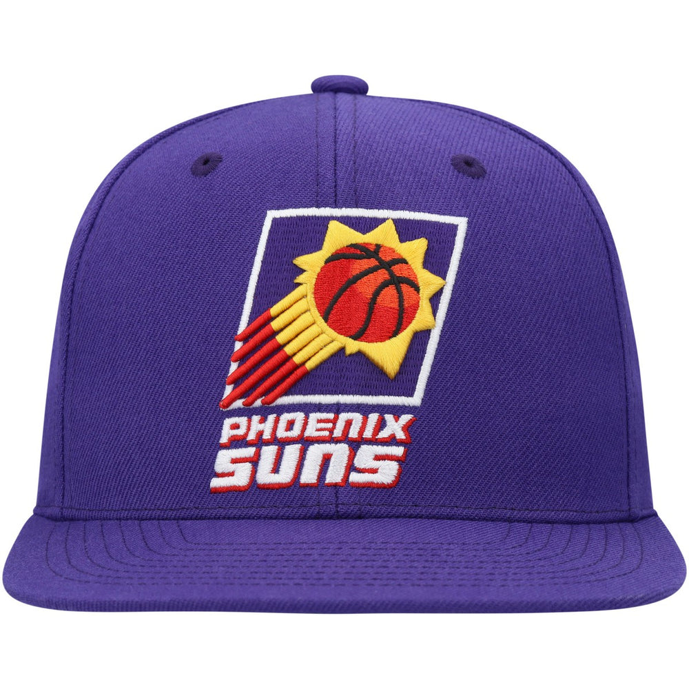 Phoenix Suns Hardwood Classics MVP Team Ground 2.0 Fitted Hat Purple | Mitchell & Ness outlet