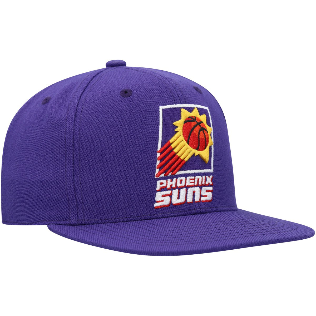 Phoenix Suns Hardwood Classics MVP Team Ground 2.0 Fitted Hat Purple | Mitchell & Ness outlet