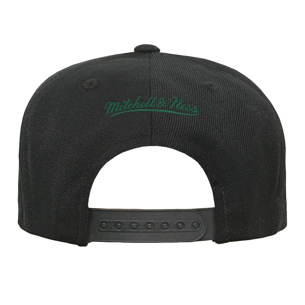 Dallas Mavericks Youth Team Script Snapback Hat for sale Black | Mitchell & Ness Lifestyle