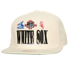 Chicago White Sox Mitchell & Ness Reframe Retro Snapback Hat - Cream - Mitchell & Ness Online
