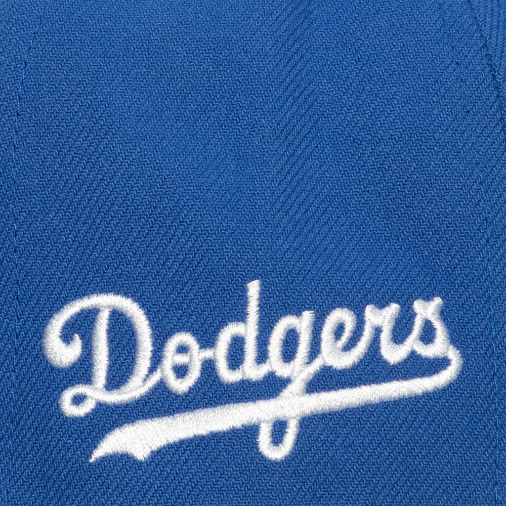 Los Angeles Dodgers Mitchell & Ness Bases Loaded Fitted Hat - Royal/Gray - Mitchell & Ness Discount