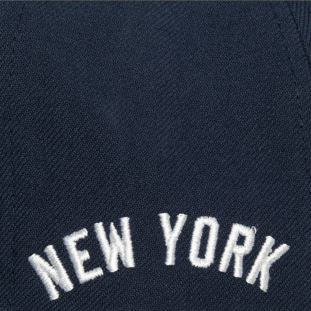New York Yankees Mitchell & Ness Bases Loaded Fitted Hat - Navy/Gray - Mitchell & Ness Online