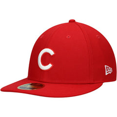 Chicago Cubs New Era Low Profile 59FIFTY Fitted Hat - Scarlet - New Era on Sale