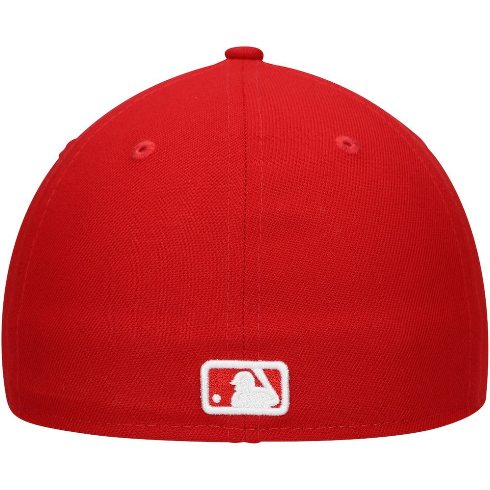 Chicago Cubs New Era Low Profile 59FIFTY Fitted Hat - Scarlet - New Era on Sale