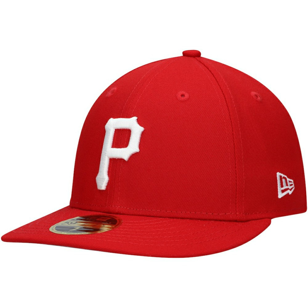 Pittsburgh Pirates New Era Low Profile 59FIFTY Fitted Hat - Scarlet - New Era on Sale