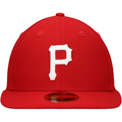 Pittsburgh Pirates New Era Low Profile 59FIFTY Fitted Hat - Scarlet - New Era on Sale