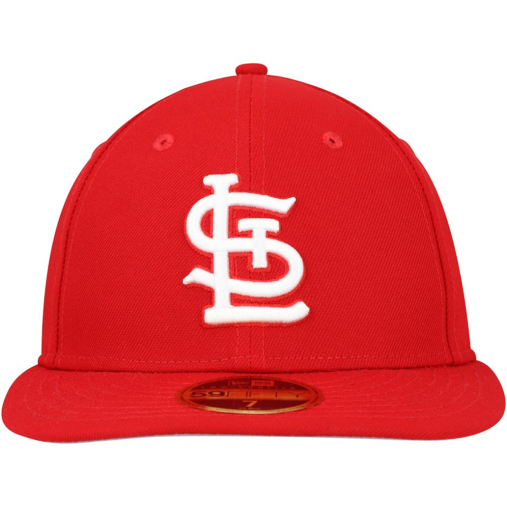 St. Louis Cardinals New Era Low Profile 59FIFTY Fitted Hat - Scarlet - New Era Discount