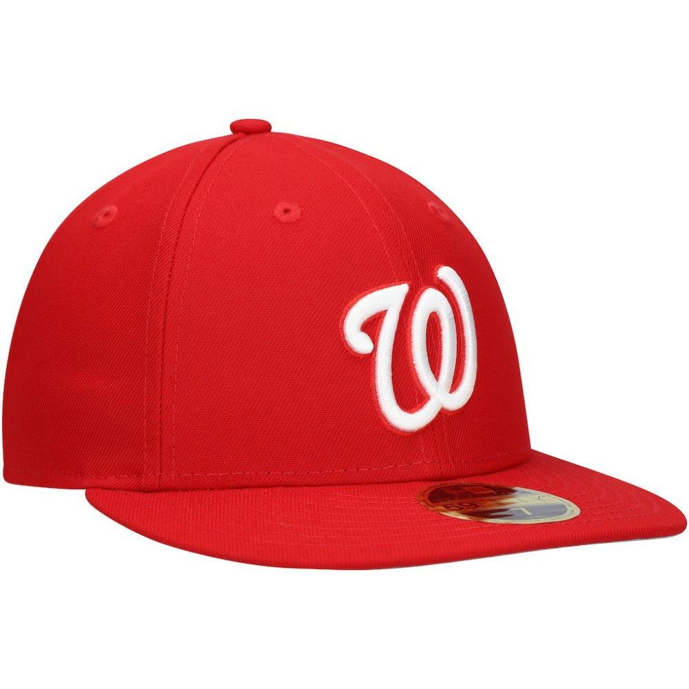 Washington Nationals New Era Low Profile 59FIFTY Fitted Hat - Scarlet - New Era Lifestyle