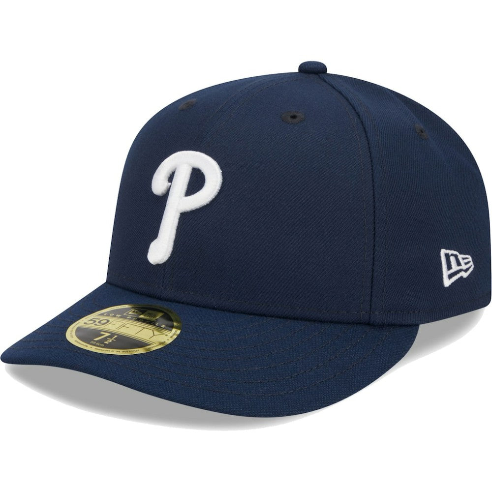 Philadelphia Phillies New Era Oceanside Low Profile 59FIFTY Fitted Hat - Navy - New Era Discount