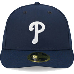 Philadelphia Phillies New Era Oceanside Low Profile 59FIFTY Fitted Hat - Navy - New Era Discount