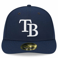 Tampa Bay Rays New Era Oceanside Low Profile 59FIFTY Fitted Hat - Navy - New Era Lifestyle