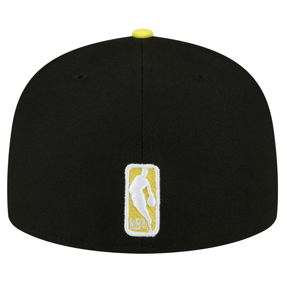 Utah Jazz 2-Tone 59FIFTY Fitted Hat Black/Yellow | New Era for sale