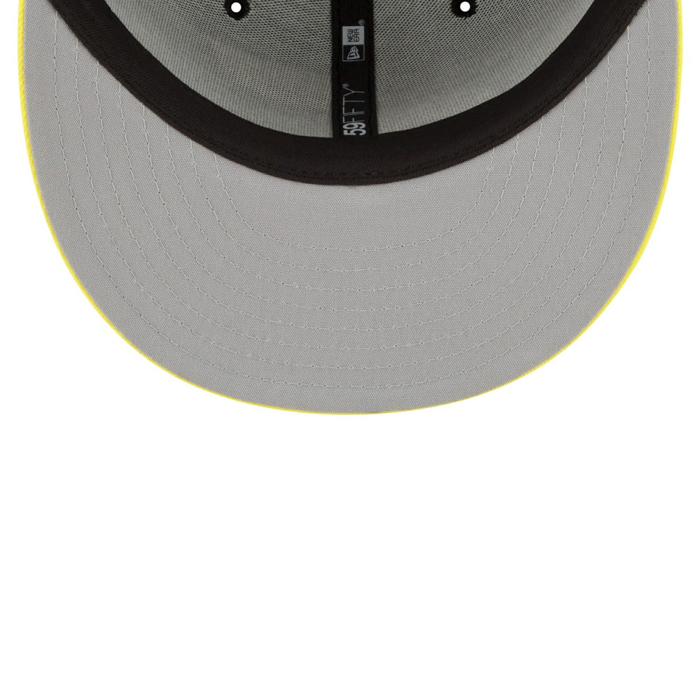 Utah Jazz 2-Tone 59FIFTY Fitted Hat Black/Yellow | New Era for sale