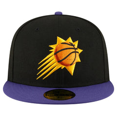 Phoenix Suns 2-Tone 59FIFTY Fitted Hat Black/Purple | New Era Lifestyle