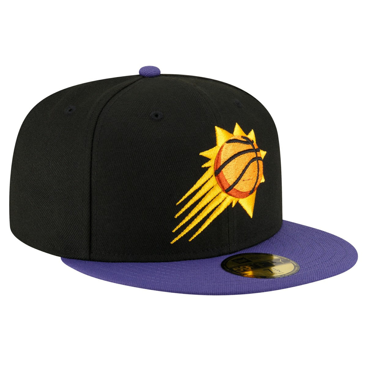 Phoenix Suns 2-Tone 59FIFTY Fitted Hat Black/Purple | New Era Lifestyle