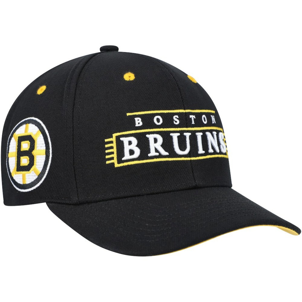 Boston Bruins Mitchell & Ness LOFI Pro Snapback Hat - Black - NHL 200023479