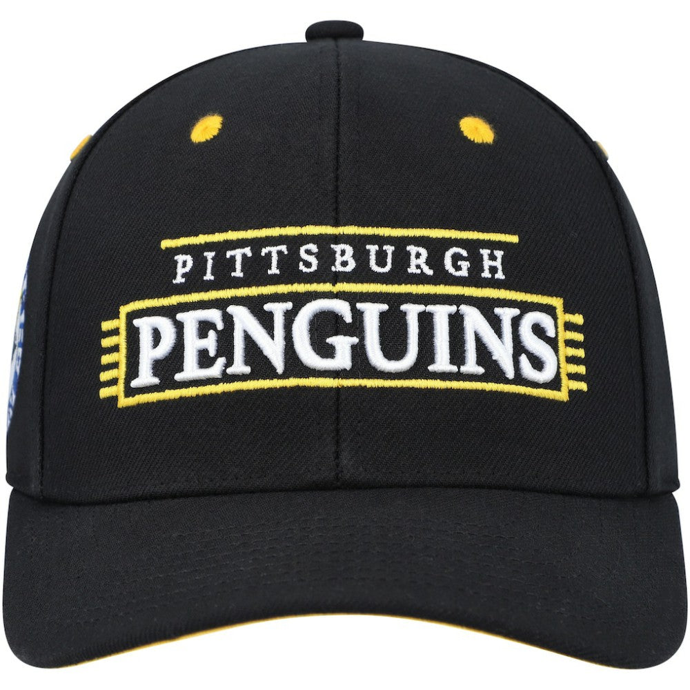 Pittsburgh Penguins Mitchell & Ness LOFI Pro Snapback Hat - Black - NHL 200023497