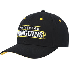 Pittsburgh Penguins Mitchell & Ness LOFI Pro Snapback Hat - Black - NHL 200023497
