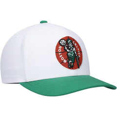 Boston Celtics Hardwood Classics Core 2-Tone 2.0 Pro Snapback Hat White/Green | Mitchell & Ness Near Me
